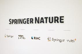 Springer Nature sign and logo